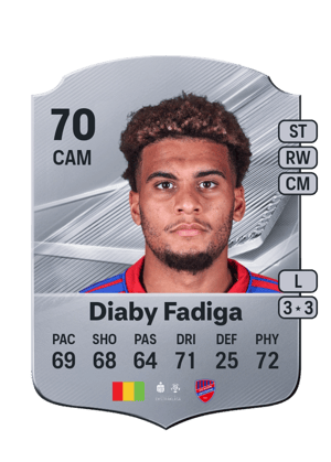 Diaby Fadiga - 70 - Rare