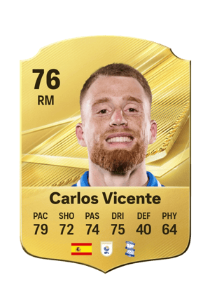 Carlos Vicente - 76 - Rare