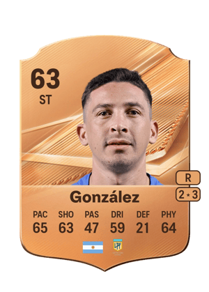 González - 63 - Rare