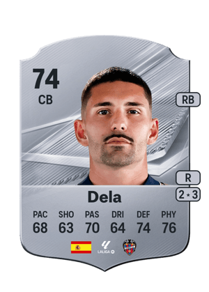 Dela FC 27 card
