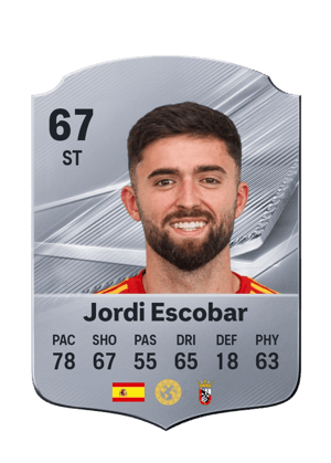 Jordi Escobar - 67 - Rare