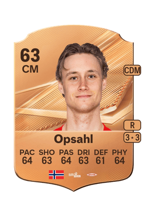Opsahl - 63 - Rare