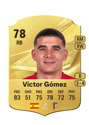 Víctor Gómez - 78 - Rare