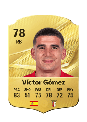 Víctor Gómez - 78 - Rare