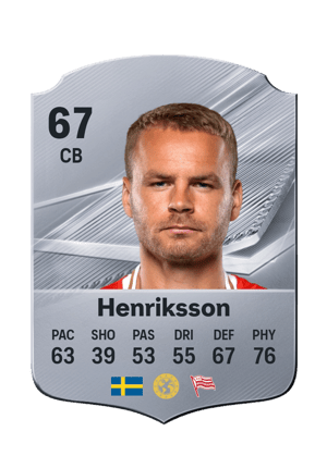 Henriksson - 67 - Rare