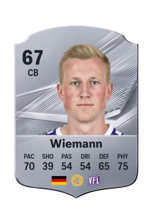 Wiemann - 67 - Rare