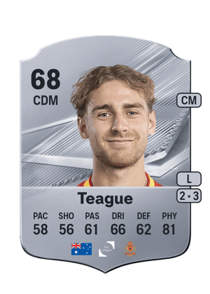 Teague - 68 - Rare