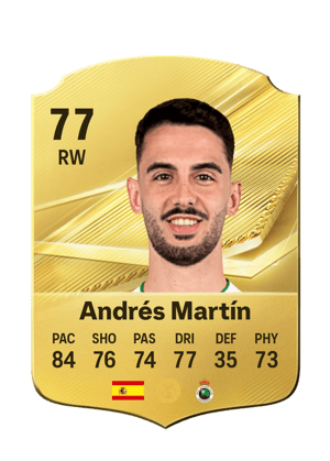 Andrés Martín - 77 - Rare