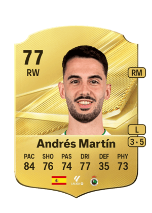 Andrés Martín - 77 - Rare
