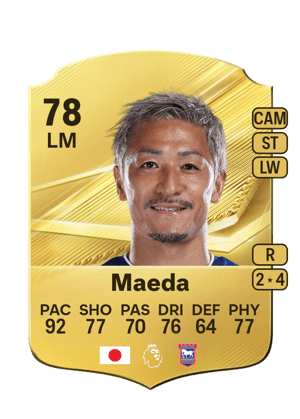 Carta de Daizen Maeda en FC 27