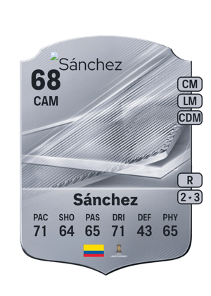 Sánchez - 68 - Rare