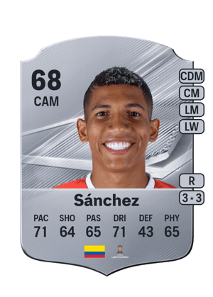 Sánchez - 68 - Rare