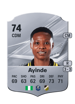 Ayinde - 74 - Rare