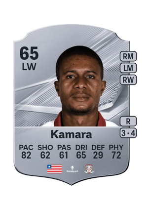 Mohammed Kamara FC 27 card