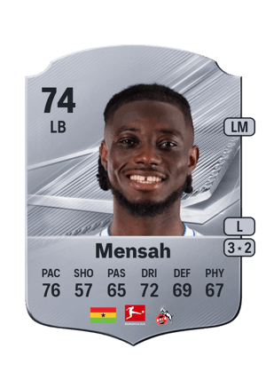 Mensah - 74 - Rare