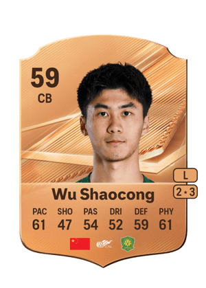 Wu Shaocong - 59 - Rare