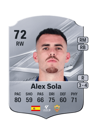Álex Sola - 72 - Rare