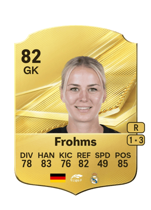 Merle Frohms FC 27 Ultimate Team card