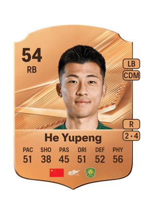 He Yupeng - 54 - Rare