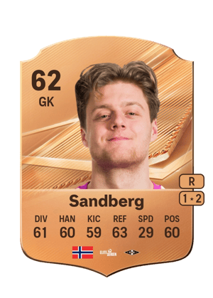 Sandberg - 62 - Rare