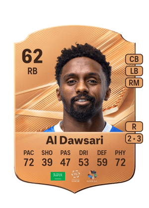 Al Dawsari - 62 - Rare