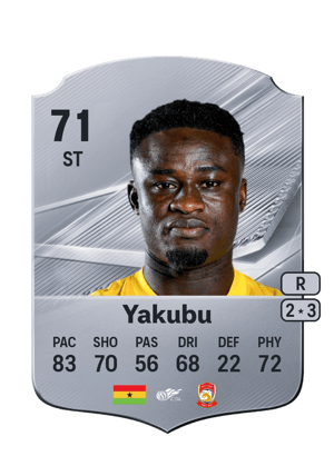 Yakubu - 71 - Rare
