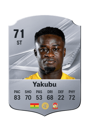 Yakubu - 71 - Rare