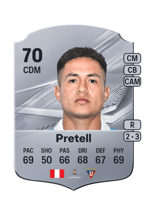Pretell - 70 - Rare