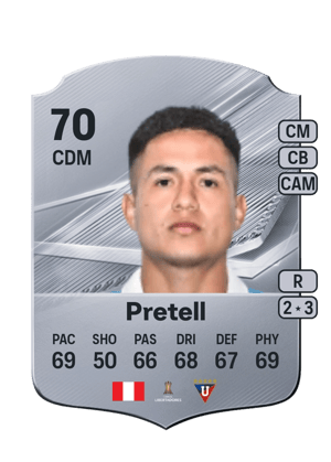 Pretell - 70 - Rare