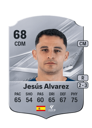 Jesús Alvarez - 68 - Rare