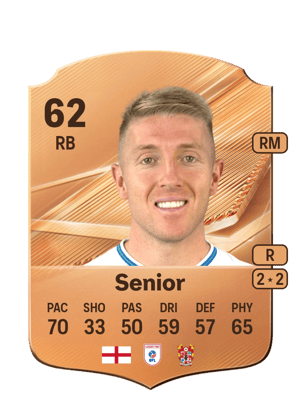 Senior - 62 - Rare