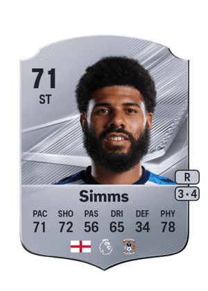 Simms - 71 - Rare