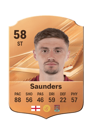 Saunders - 58 - Rare
