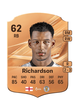 Richardson - 62 - Rare