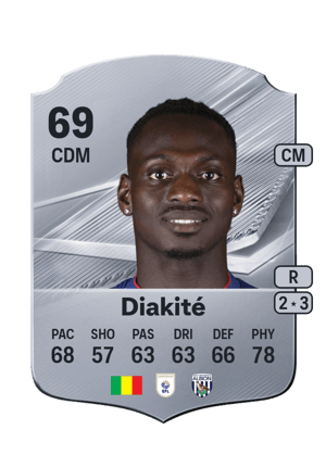 Diakité - 69 - Rare