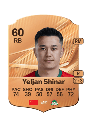 Yeljan Shinar - 60 - Rare