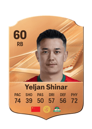 Yeljan Shinar - 60 - Rare