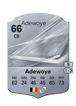 Adewoye - 66 - Rare