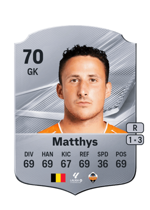 Matthys - 70 - Rare