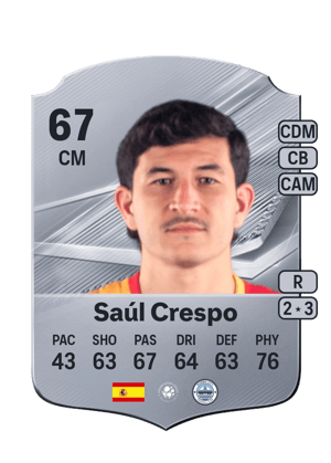 Saúl Crespo - 67 - Rare