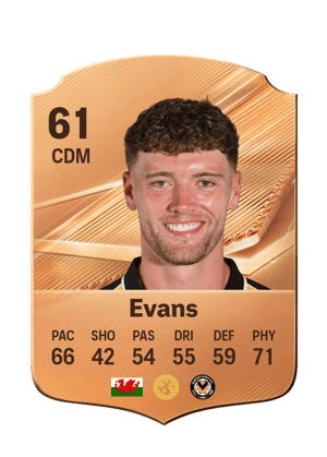 Evans - 61 - Rare