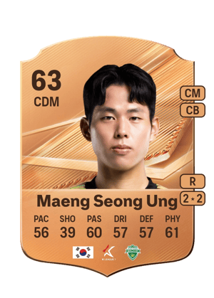 Maeng Seong Ung - 63 - Rare