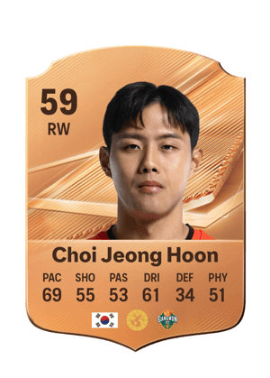 Choi Jeong Hoon - 59 - Rare