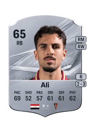 Ali - 65 - Rare