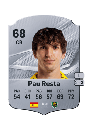 Pau Resta - 68 - Rare