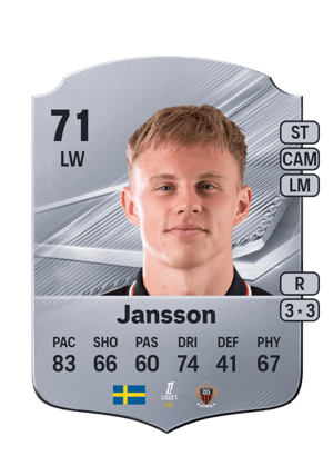 Jansson - 71 - Rare