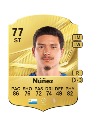 Darwin Núñez FC 27 card