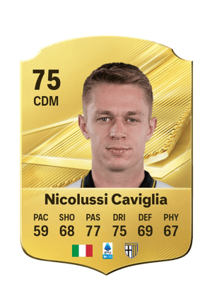 Nicolussi Caviglia - 75 - Rare