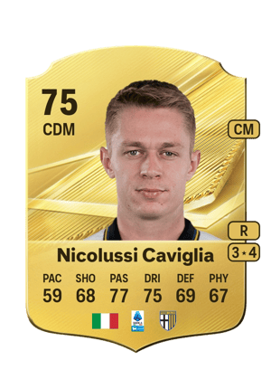Nicolussi Caviglia - 75 - Rare
