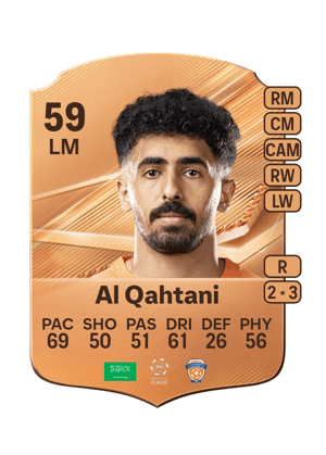 Al Qahtani - 59 - Rare